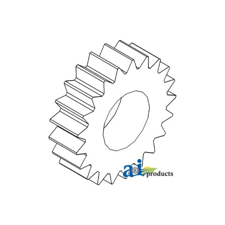 A & I Products Pinion Gear, Used w/ A-R67198 Shaft 6.5" x6" x4.5" A-R56732